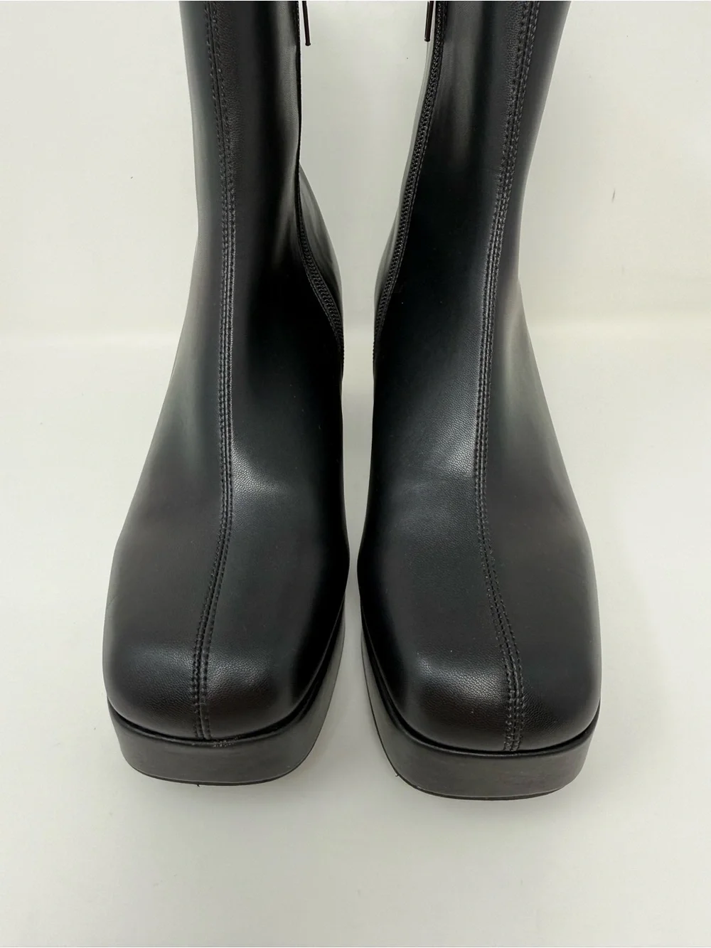 Jeffrey Campbell Capacity Platform Bootie Black Sz 8.5